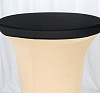 Стрейч наперон «Шапочка» для коктейльного стола черный рис 3