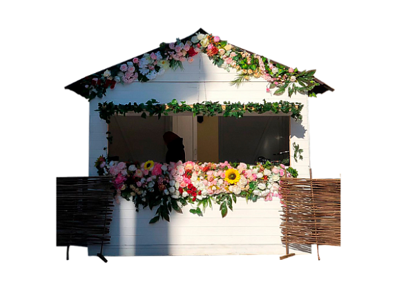 картинка Ярмарочный домик в русcком стиле от компании Рент-Бери