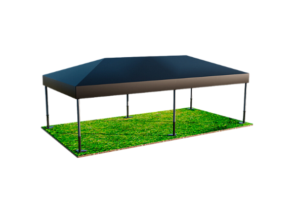 картинка Тент быстровозводимый Черный 4х8 от компании Рент-Бери