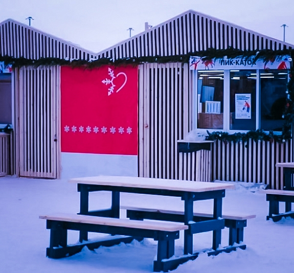 картинка Модуль Раздевалка 4х5 м от компании Рент-Бери