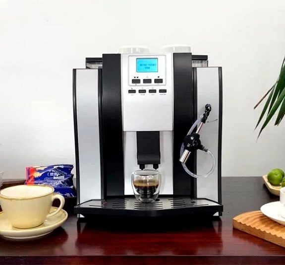 Кофемашина 1,25 кВт чёрно-белая рис 1