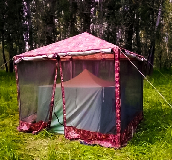 картинка Тент палатка "Хаки" 2,5х2,5 от компании Рент-Бери