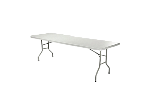 Стол прямоугольный серый