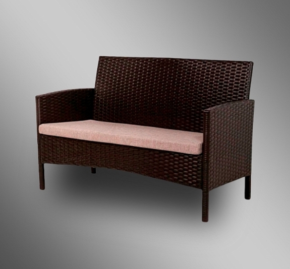 Диван из ротанга Кения рис 4