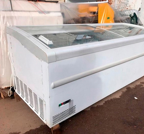Ларь-бонета белая 1210 л 0,5 кВт рис 1