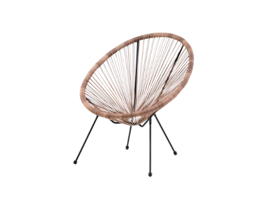 Бежевый садовый стул Acapulco Chair