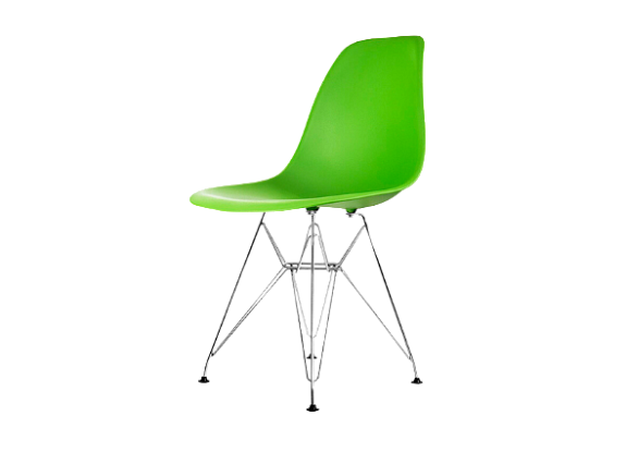 Стул Eames металл зеленый