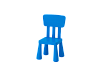 Детский стульчик Mammut синий