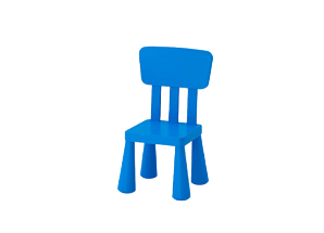 Детский стульчик Mammut синий