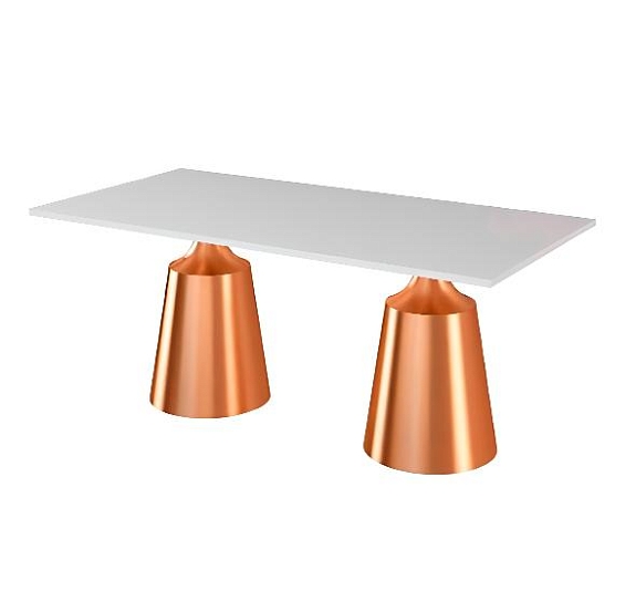 картинка Стол Lavalin 150 белый от компании Рент-Бери