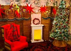 Фотозона "Новогоднее ретро"
