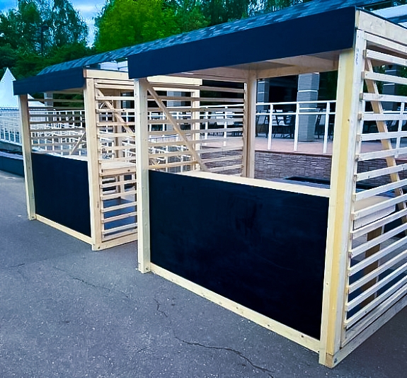 картинка Корнер киоск 2х4 м от компании Рент-Бери