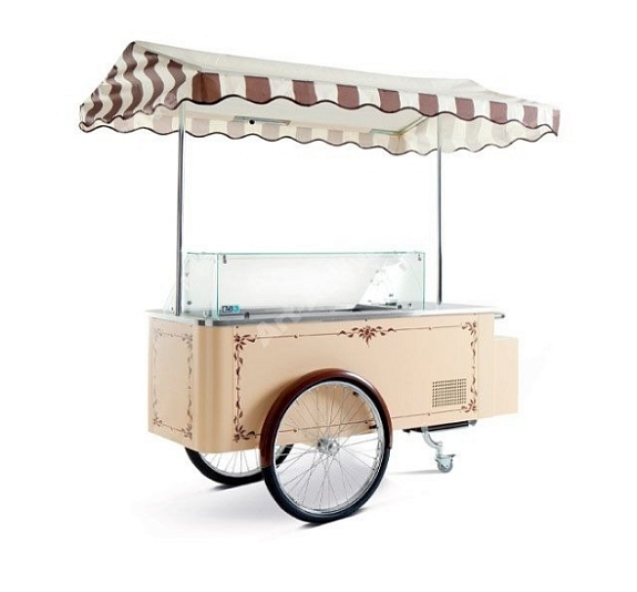 Итальянская тележка с мороженым рис 1