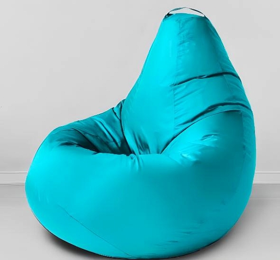 картинка Пуф кресло-мешок голубой от компании Рент-Бери
