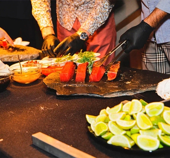 картинка Кулинарная станция Тунец (ТАТАКИ) от компании Рент-Бери