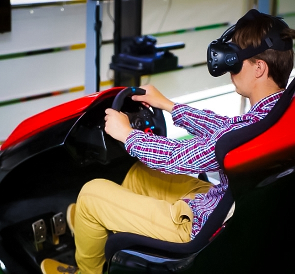 картинка Автосимулятор VR от компании Рент-Бери