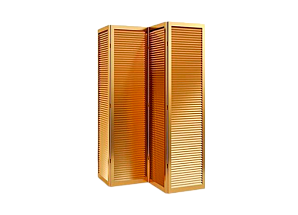 Складная ширма золотая