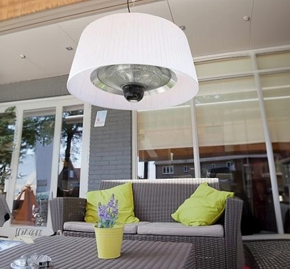 Уличный электрический обогреватель Hügett Taket White рис 1