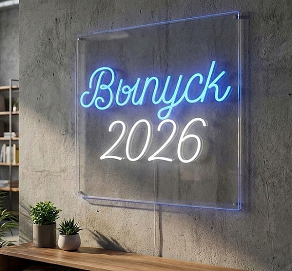 Аренда неоновой вывески «Выпуск 2026» рис 2