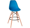 Стул барный Eames синий рис 1