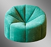 Кресло-пуф Вельвет Зеленый рис 5