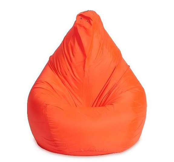 картинка Пуф кресло-мешок оранжевый от компании Рент-Бери