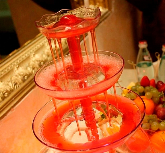 Фонтан с шампанским рис 3