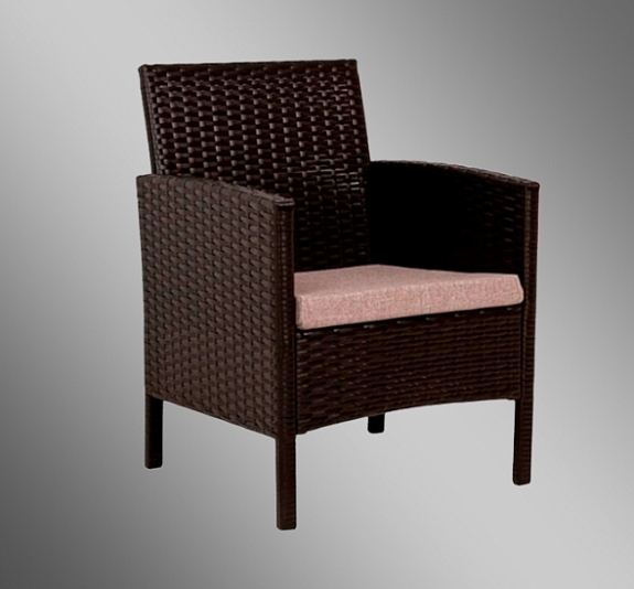 Кресло плетеное из ротанга Кения рис 4