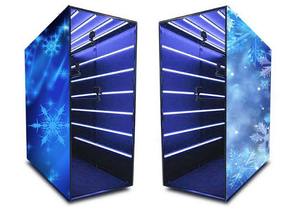 Неоновый Тоннель Новогодний