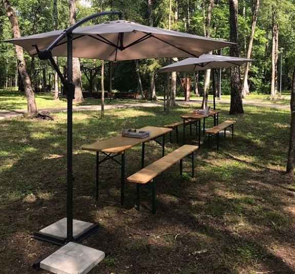 картинка Зонт уличный Лайт от компании Рент-Бери