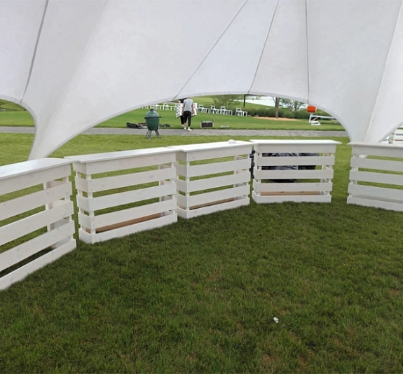 Барная стойка из паллет рис 4