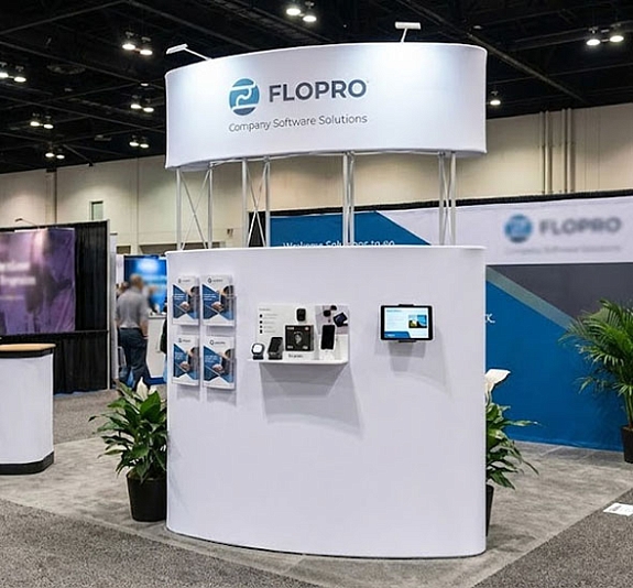 Поп Ап стенд с Фризом прямая конструкция рис 3