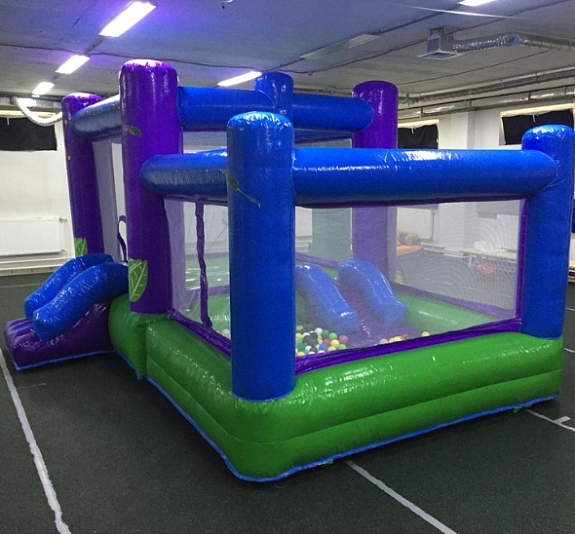 Батут с сухим бассейном "Джунгли" рис 3