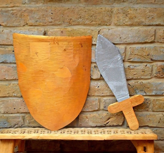 Мастер-класс «Деревянные щиты» рис 1