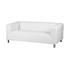 Диван Klippan трехместный белый рис 1