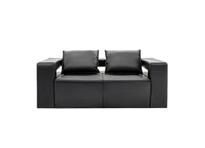 Диван Hi-Tech двухместный черный