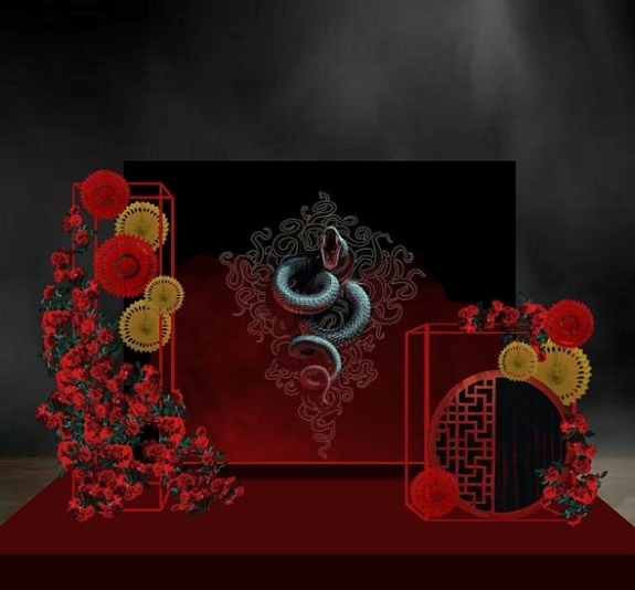 Фотозона "Год змеи 2025" рис 3