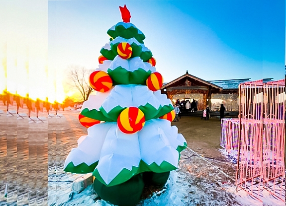 Елка надувная