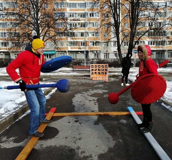 картинка Бой на мягких копьях от компании Рент-Бери