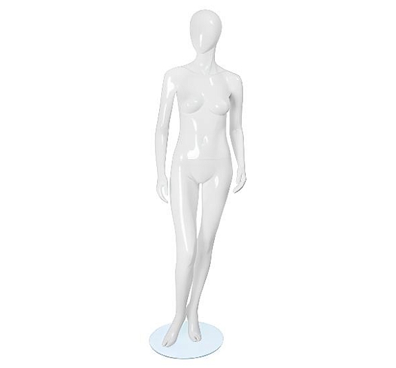 Манекен женский белый рис 4