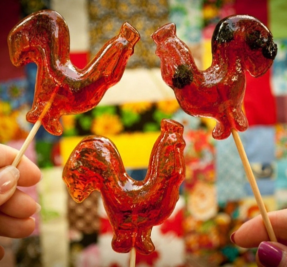 Леденцы на палочке рис 4