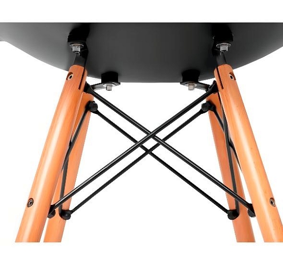 Стул Eames черный рис 3
