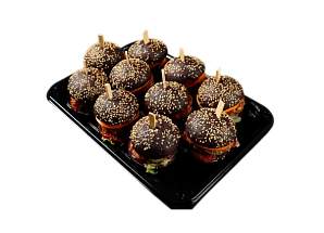 Мини бургер с ростбифом