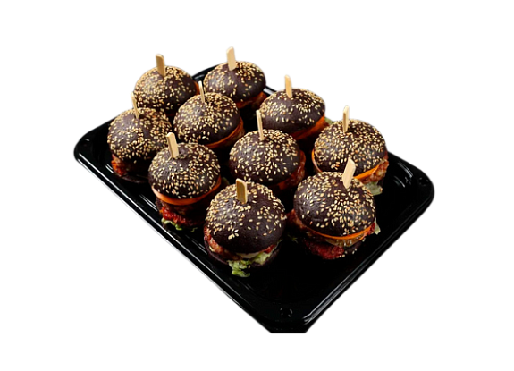 Мини бургер с ростбифом