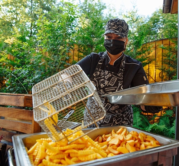 Мастер-класс по приготовлению картофеля фри рис 1