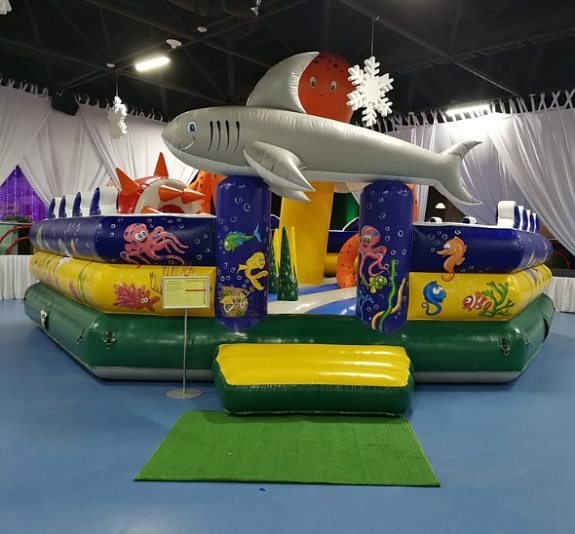 Батут "Водный мир" рис 1