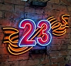 Аренда неоновой вывески «23 февраля» рис 2