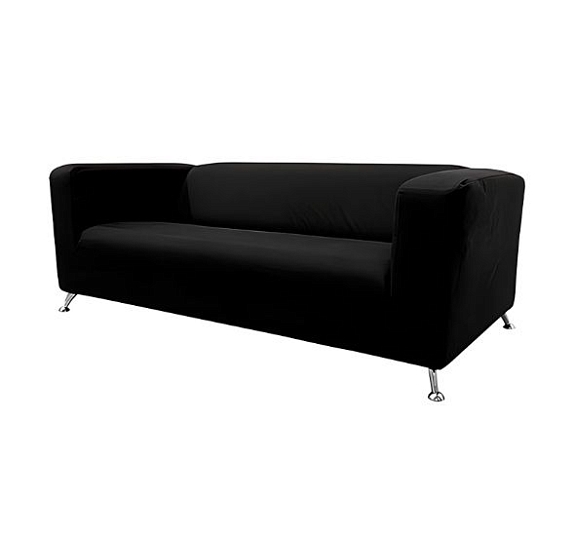 Диван Клиппан тканевый черный рис 1