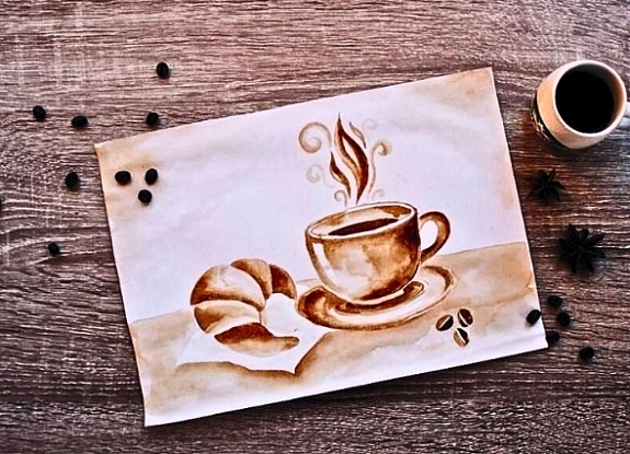 Мастер-класс «Рисование кофе»