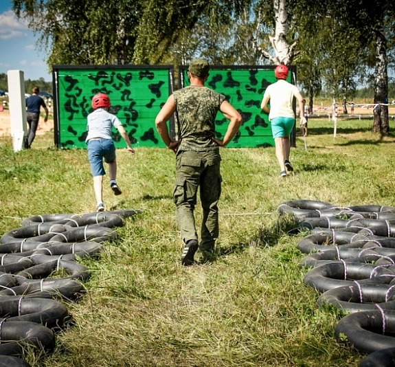 картинка Полоса препятствий "Гонка патриотов" от компании Рент-Бери